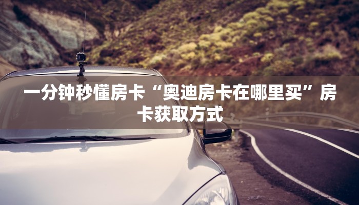 一分钟秒懂房卡“奥迪房卡在哪里买”房卡获取方式