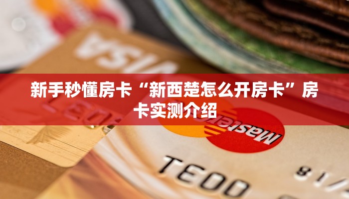新手秒懂房卡“新西楚怎么开房卡”房卡实测介绍 新手秒懂房卡“新西楚怎么开房卡”房卡实测介绍