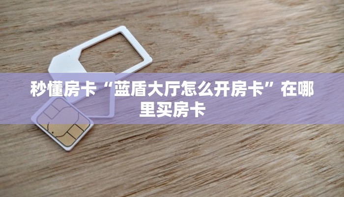 秒懂房卡“蓝盾大厅怎么开房卡”在哪里买房卡 秒懂房卡“蓝盾大厅怎么开房卡”在哪里买房卡