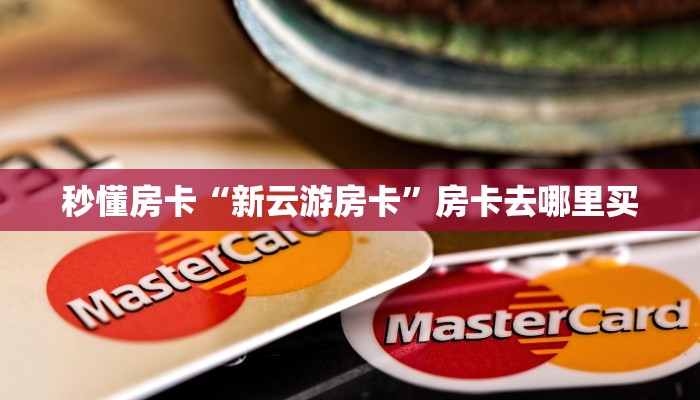 秒懂房卡“新云游房卡”房卡去哪里买 秒懂房卡“新云游房卡”房卡去哪里买