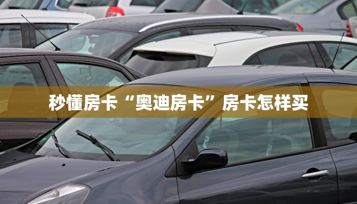 秒懂房卡“奥迪房卡”房卡怎样买 秒懂房卡“奥迪房卡”房卡怎样买